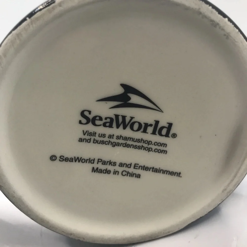 KILLER WHALE COFFEE MUG. SEAWORLD COFFEE TEA CUP Deco  Mug - Picture 9 of 9